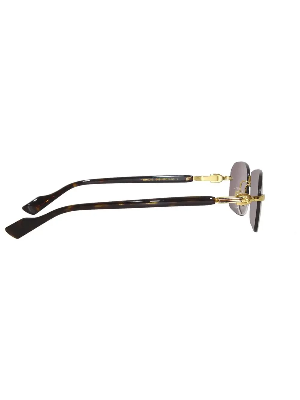Gucci Sunglasses Men's Gold/Brown #265745G32B